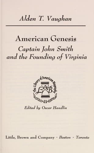 Tapa de American genesis