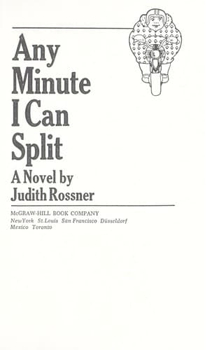 Tapa de Any minute I can split