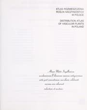 Tapa de Atlas rozmieszczenia roslin naczyniowych chronionych w Polsce =
