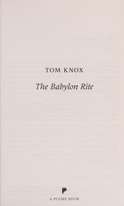 Tapa de The Babylon Rite