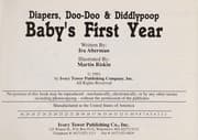 Tapa de Baby's first year