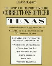 Tapa de The Complete Preparation Guide Corrections Officer Texas (Learning Express Law Enforcement Series Texas)