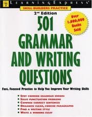 Tapa de 501 Grammar & Writing Questions 2nd Edition