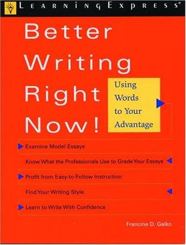 Tapa de Better writing right now!