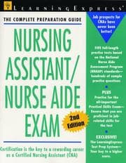 Tapa de Nursing Assistant / Nurse Aid Exam