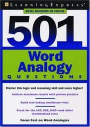 Tapa de 501 word analogy questions