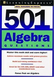 Tapa de 501 Algebra Questions