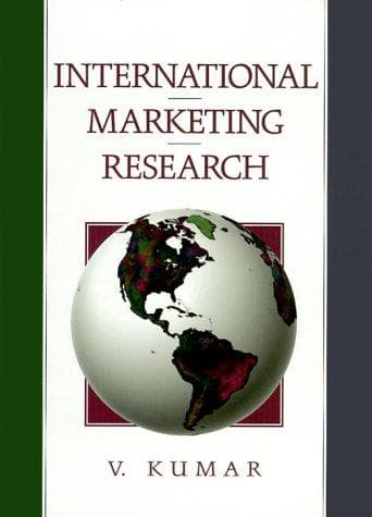 Tapa de International Marketing Research