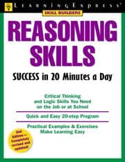 Tapa de Reasoning Skills Success in 20 Minutes a Day, 2nd Edition (Skill Builders)