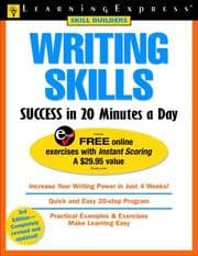 Tapa de Writing Skills Success in 20 Minutes a Day, 3rd Edition (Skill Builders)