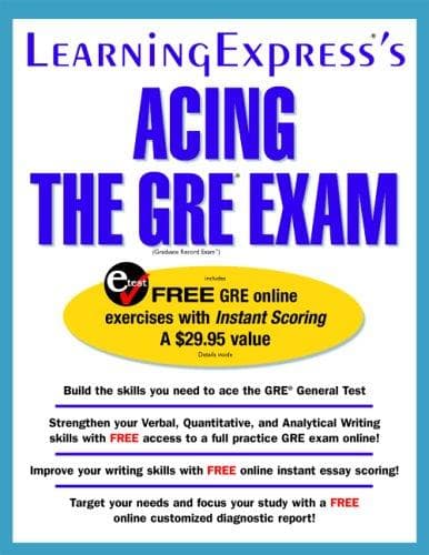 Tapa de Acing the GRE