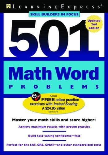 Tapa de 501 Math Word Problems, 2nd Edition (501 Math Word Problems)