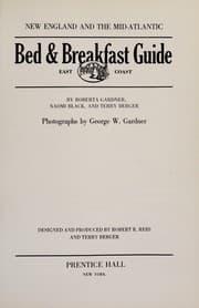 Tapa de Bed & breakfast guide, East Coast