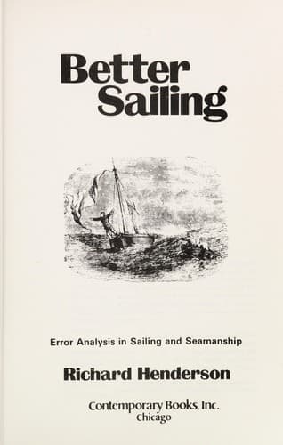 Tapa de Better sailing
