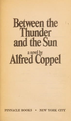 Tapa de Between The Thunder and The Sun