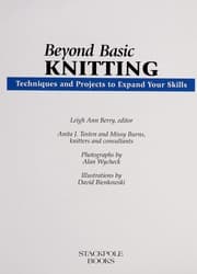 Tapa de Beyond basic knitting