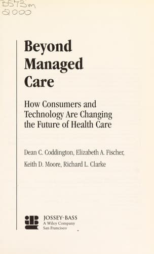 Tapa de Beyond managed care