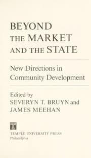 Tapa de Beyond the market and the state : new directions in community development