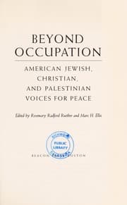 Tapa de Beyond occupation : American Jewish, Christian, and Palestinian voices for peace