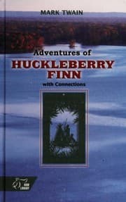Tapa de Adventures of Huckleberry Finn with Connections