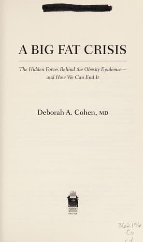 Tapa de A big fat crisis