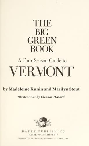 Tapa de The big green book