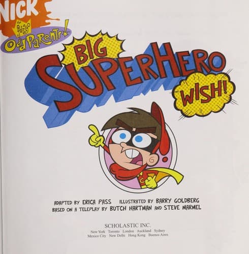 Tapa de Big superhero wish!