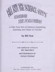 Tapa de Bill Nye the Science Guy's consider the following