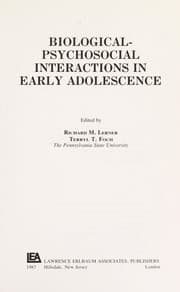 Tapa de Biological-psychosocial interactions in early adolescence