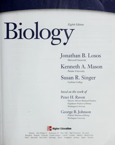 Tapa de Biology