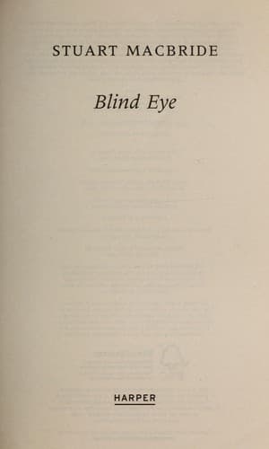 Tapa de Blind eye
