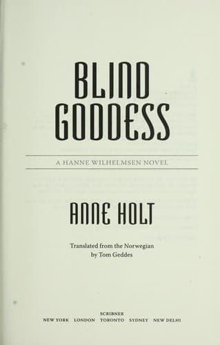 Tapa de Blind goddess