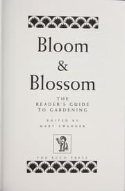Tapa de Bloom & blossom : the reader's guide to gardening