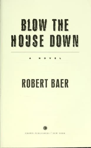 Tapa de Blow the house down : a novel