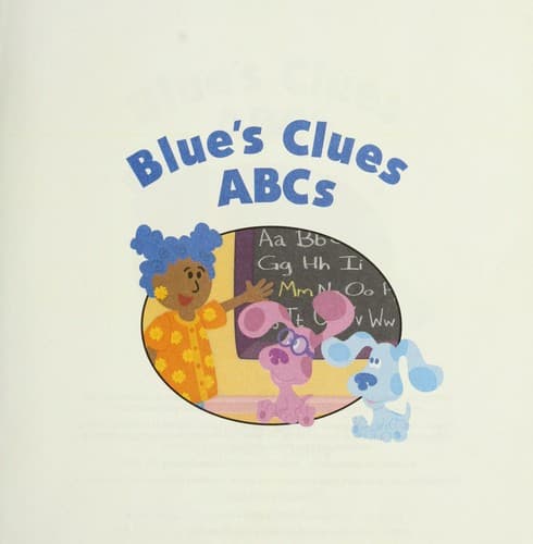 Tapa de Blue's clues ABC's