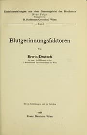 Tapa de Blutgerinnungsfaktoren