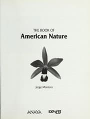 Tapa de The book of american nature [Texto impreso]