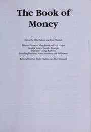 Tapa de The book of money