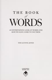 Tapa de The book of words