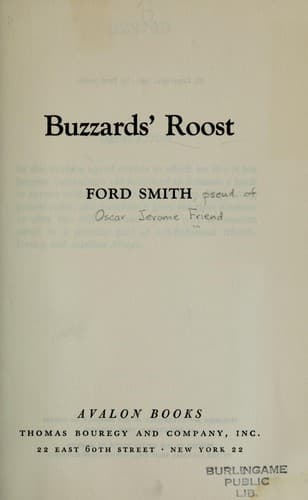 Tapa de Buzzards' roost