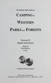 Tapa de The Double eagle guide to camping in western parks and forests