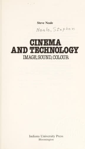 Tapa de Cinema and technology