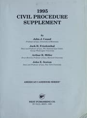 Tapa de 1995 civil procedure supplement