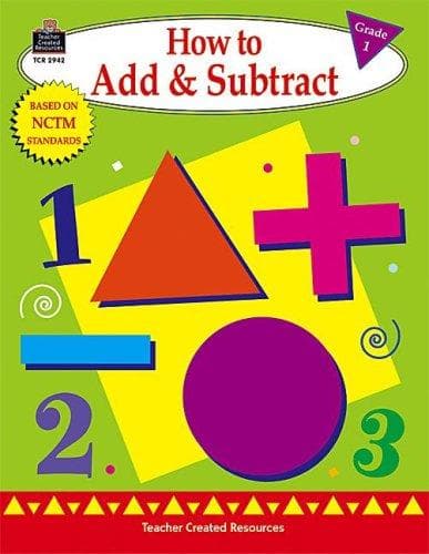 Tapa de How to Add and Subtract, Grade 1