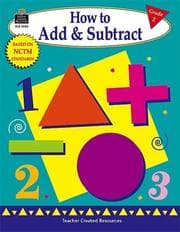 Tapa de How to Add and Subtract, Grade 2
