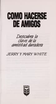 Tapa de Como Hacerse Amigos