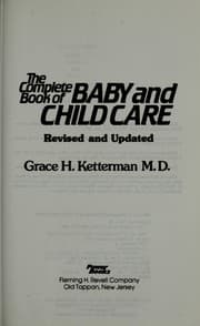 Tapa de Complete book of baby and child care