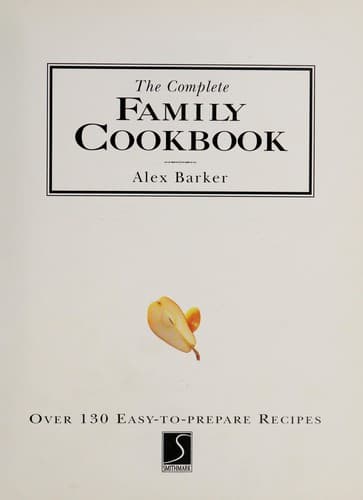 Tapa de The Complete Family Cookbook
