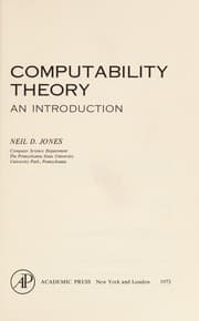 Tapa de Computability theory: an introduction