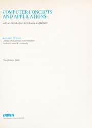 Tapa de Computer Concepts and Applications
